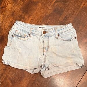 RSQ Light Wash Jean Shorts for Girls